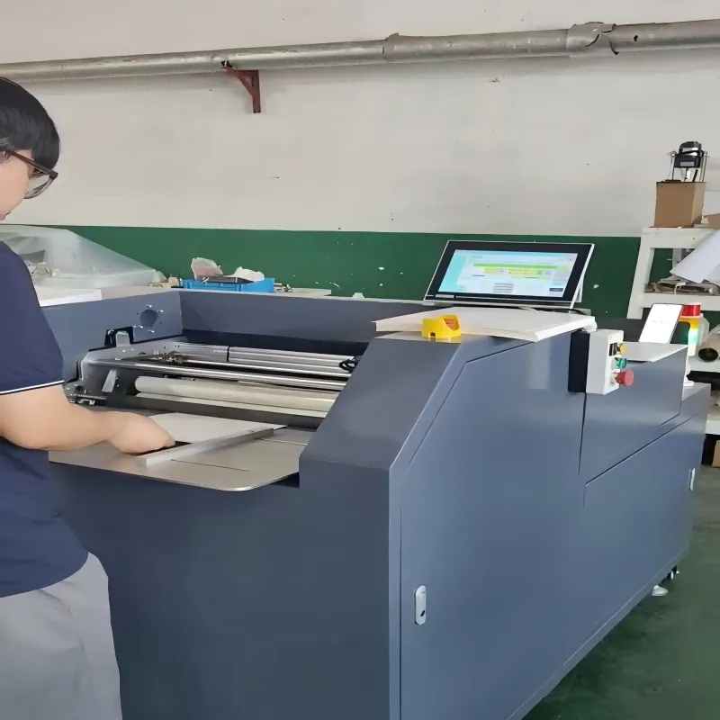 automatic album binding machine operation.webp 6